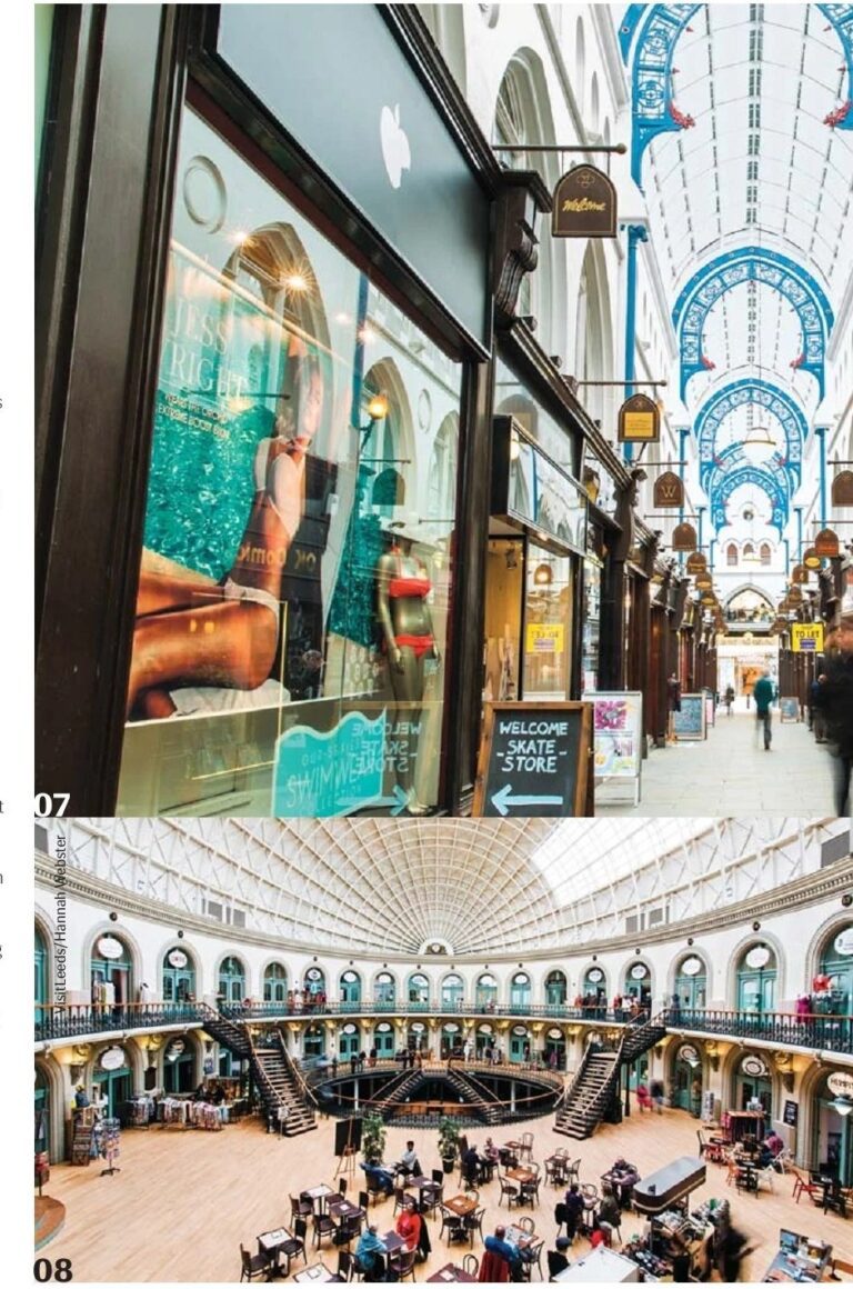 Leeds Victorian arcades and Europe’s largest indoor market